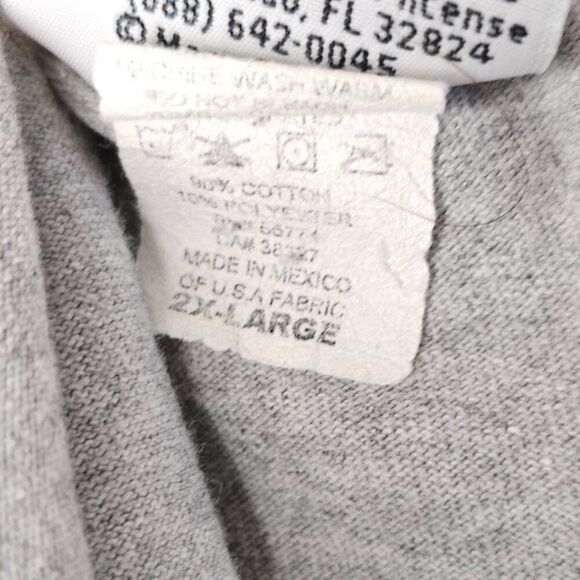 Vintage M&Ms T Shirt Mens Size 2XL Gray 90s Surrounded By Nuts Snack Tee - Picture 5 of 6